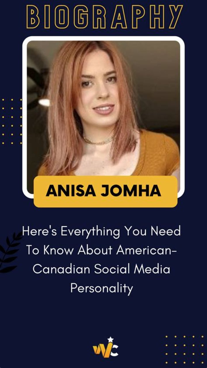 Anisa Jomha: Exploring the Journey of an Online Personality