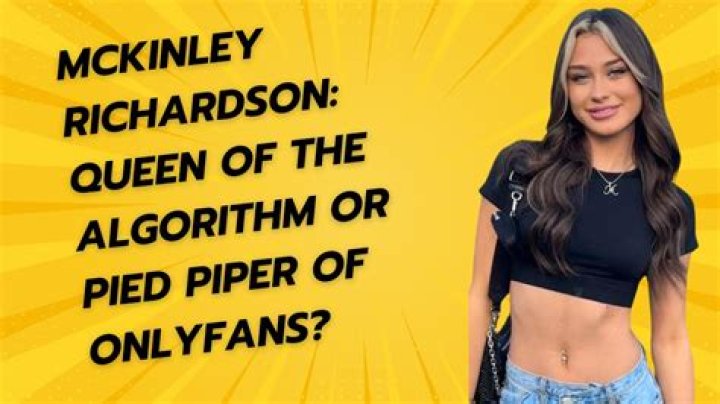 McKinley Richardson OnlyFans: Leaks, Content & Privacy - What You Need to Know