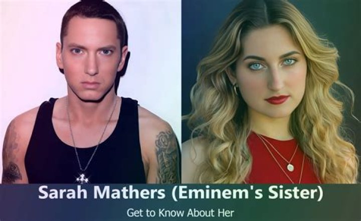 Sarah Mathers: The Private Journey of Eminem's Paternal Half-Sister