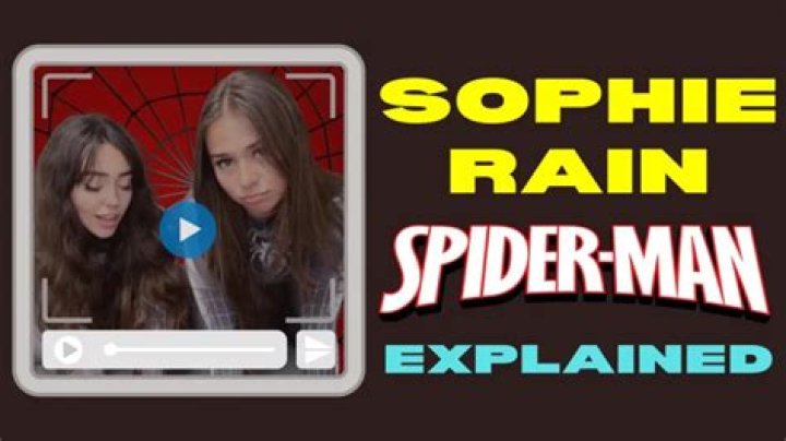 Sophie Rain Spiderman Video: Explained