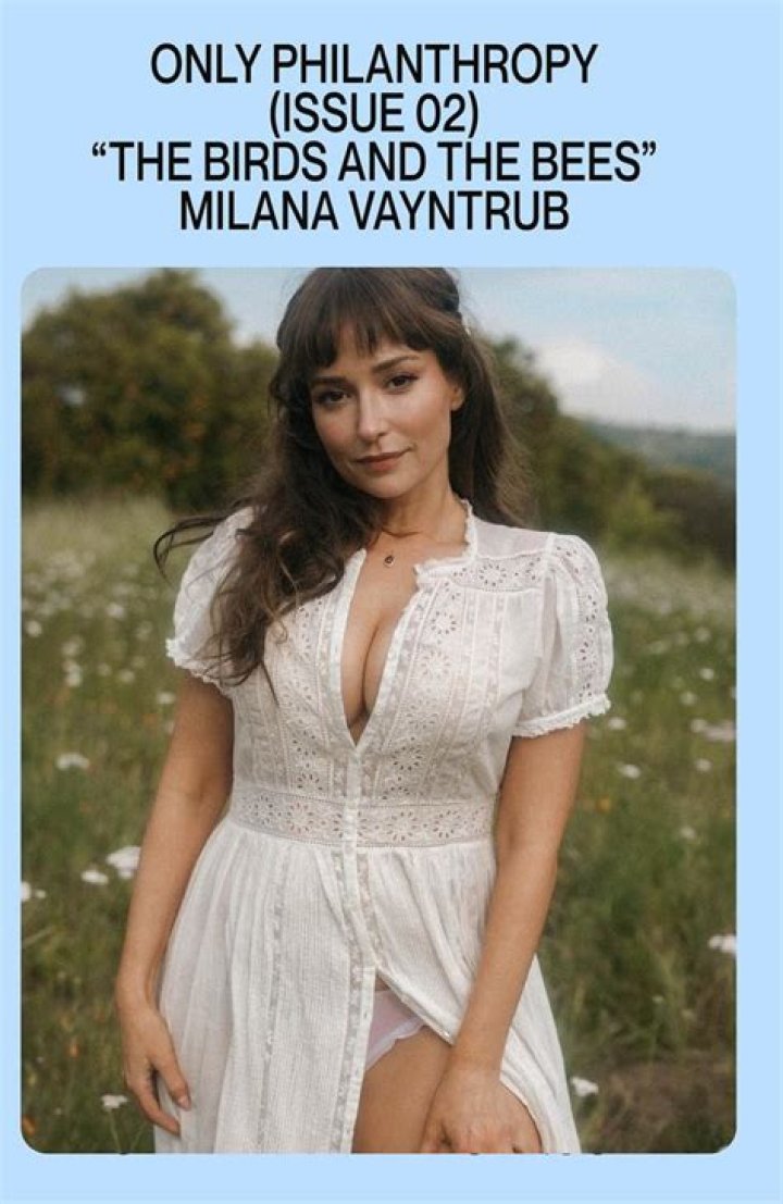 The True Story Behind 'Only Philanthropy Leaked': Milana Vayntrub's Charity Work