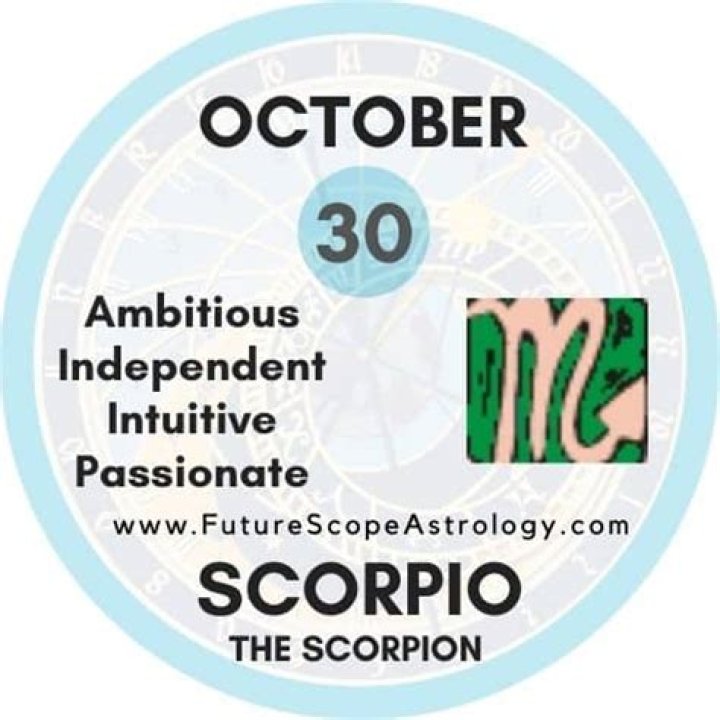 Unveiling the October 30 Zodiac Sign: The Intense Heart of Scorpio