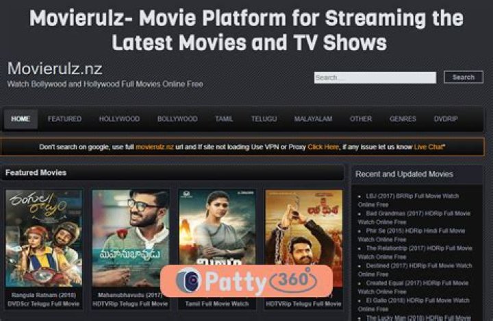 Watch Free Movies & TV Shows | Movierulz
